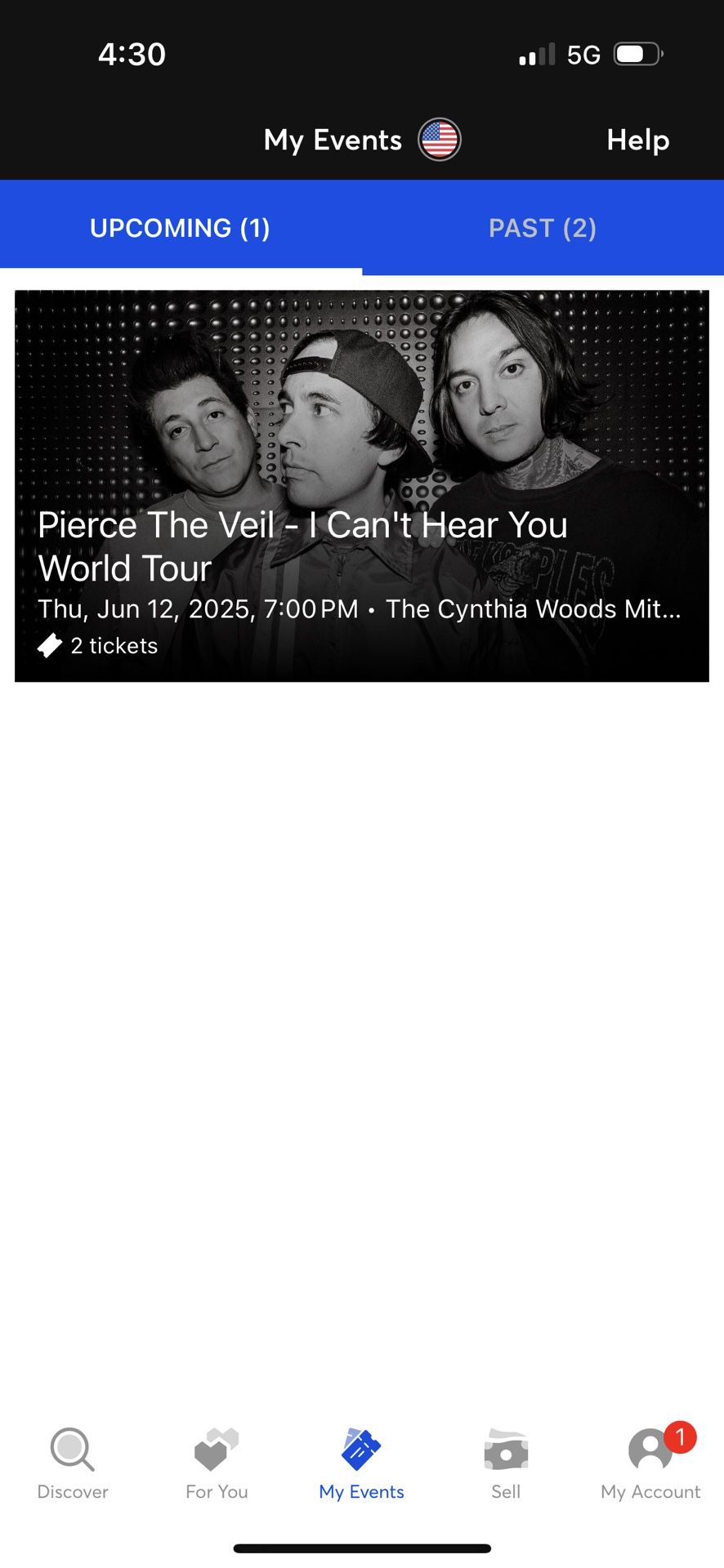Pierce The veil And Sleeping With Sirens Tickets