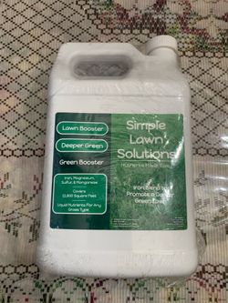 Simple Lawn Solutions Liquid Lawn Food Fertilizer