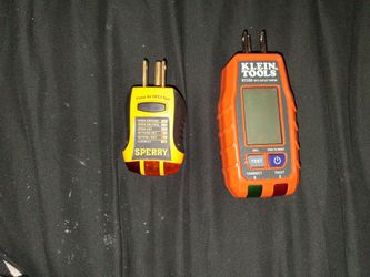 Sperry and Klein Tools RT250 GFCI Outlet Testers