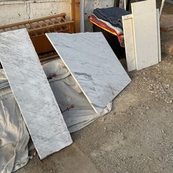 Marble Scraps 12” X 48” & 30” X 32”