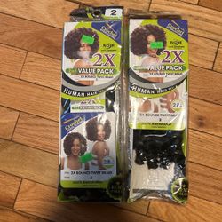 crochet interlocking 2x bounce twist braid