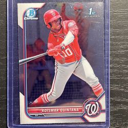 2022 Bowman Chrome Jose Rosimar Quintana 1st Bowman Rookie Baseball Card #BCP-83