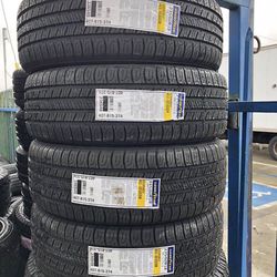 235/60/18 Goodyear Assurance set of new tires ready to install