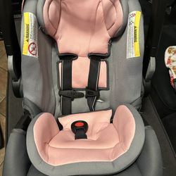 Pink Baby Trend Car Seat
