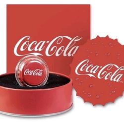 6 gram .999 Silver Coca-Cola Bottle Cap w/ Box & COA