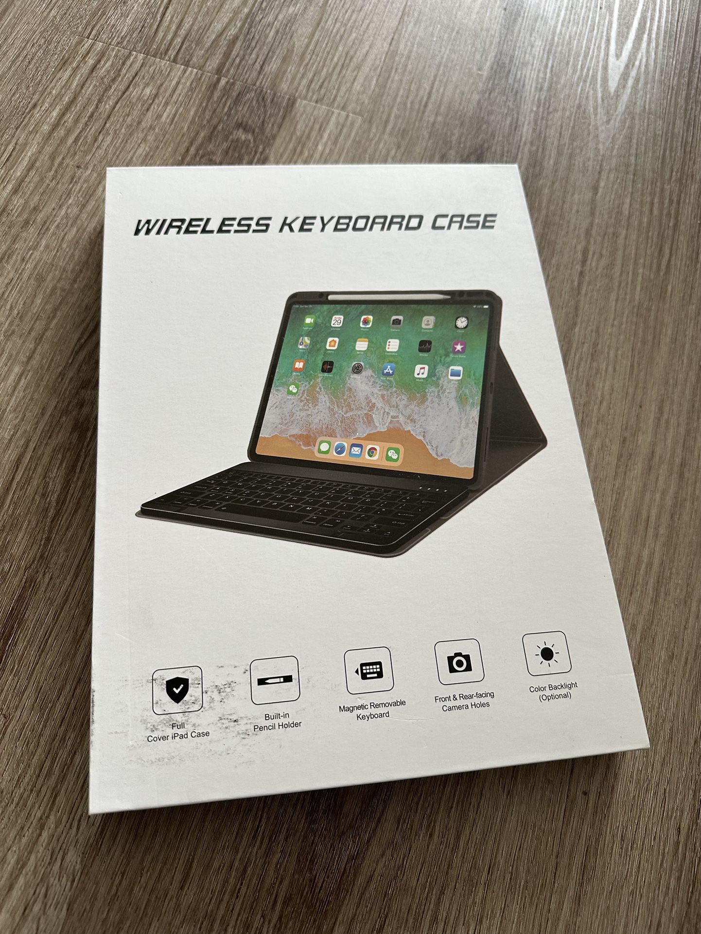 Keyboard case for iPad 9.7 Inch Air 2, iPad 5th/ 6th Generation (2017/2018) 
