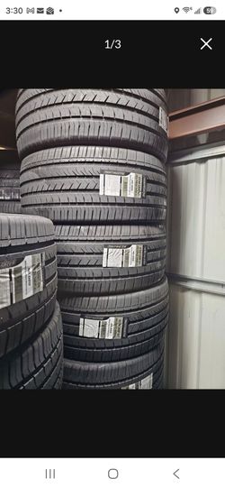 New 285-35-22" GritMaster Tires