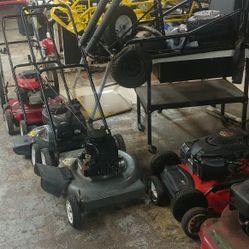 Used Push Lawn Mowers $75 To $200