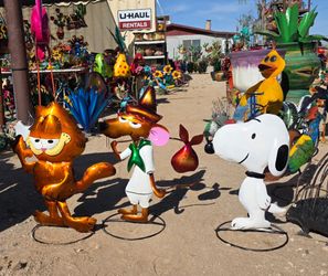 🐸rare cartoon characters🤩collectors dream🐦metal Art Imports🌵POTS