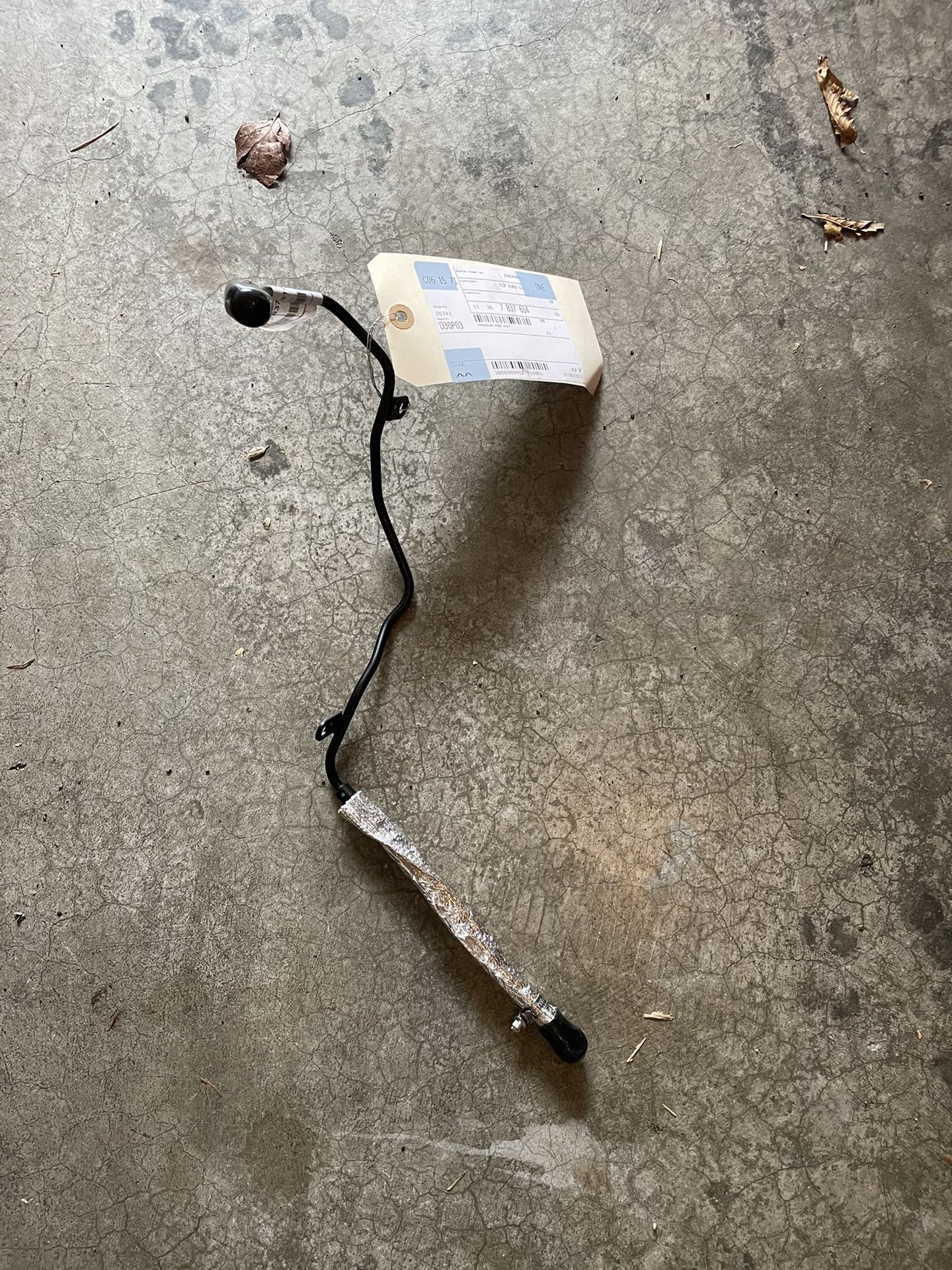 OEM BMW S54 High Pressure Vanos Oil Line