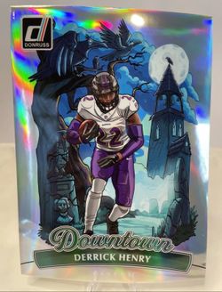 Derick Henry Downtown! #3 jumbo card