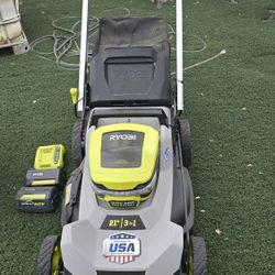 Ryobi 21-in 3-in-1 Brushless Lawn Mower 