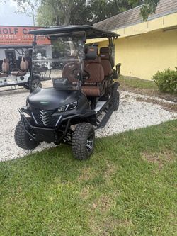 Golf Cart New 6 Seats