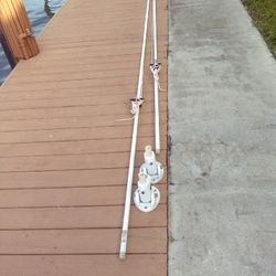 mooring whips for 20 to 36ft boat cost $800 New $350