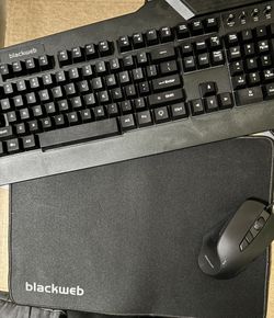 Gaming Keyboard And Mouse Light Up LED