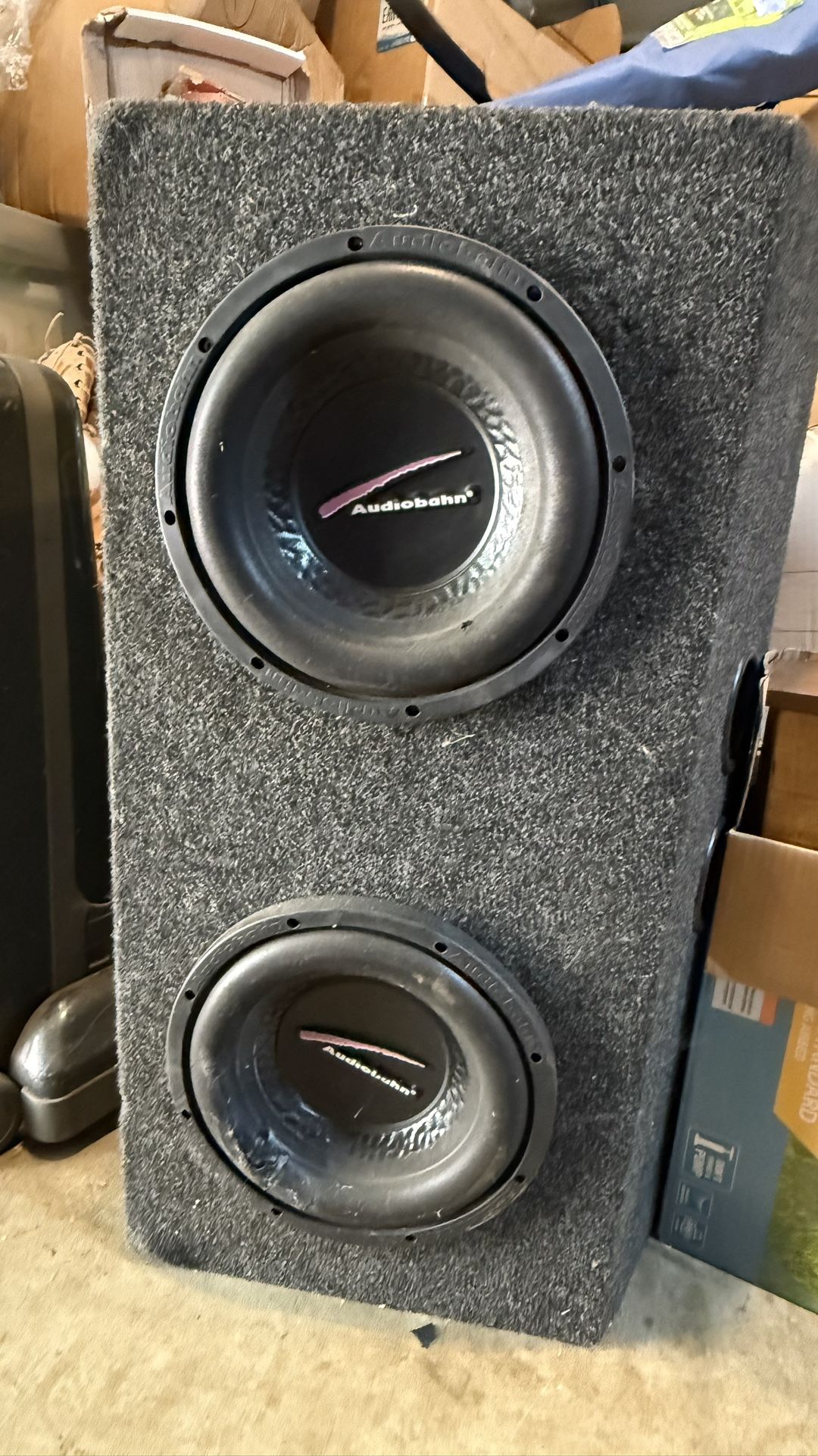 Audiobahn Dual 12β Subwoofers in Ported Enclosure