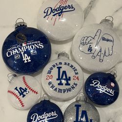 Dodgers ornaments