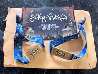 G+ Sick New World Wristbands Fort Worth