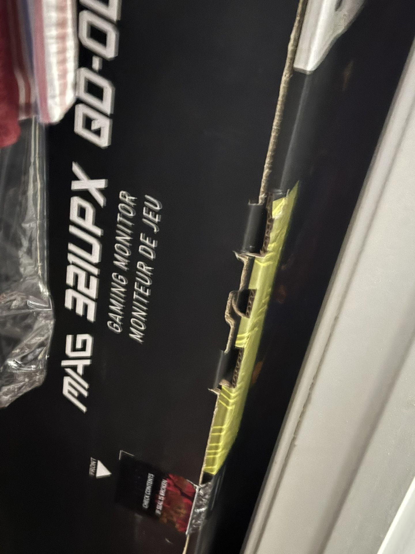 Sealed MSI MAG 321UPX OLED