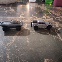 Hot Wheels Polestar TRX and Matchbox Lamborghini Lm002