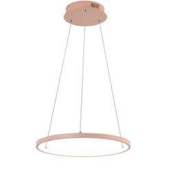 15.75" Modern Round LED Chandelier