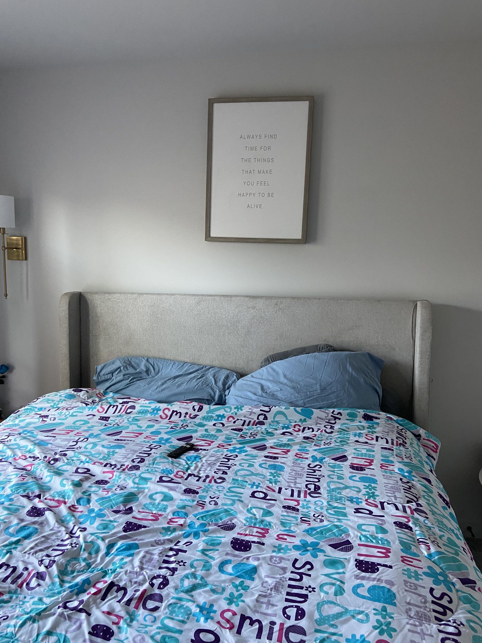 King Size Bed Frame With Box Spring