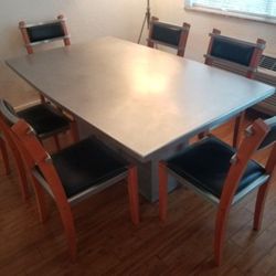 Dining Table + 6 Dining Chairs