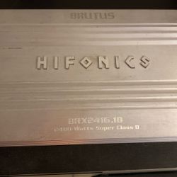 Hifonics Amp