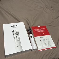 Medicube Age-R ATS Air Shot - Microneedling Pore Tightening Skin Care Device for Enhanced Absorption, Pore Refinement, and Smoother Skin Texture - Exf