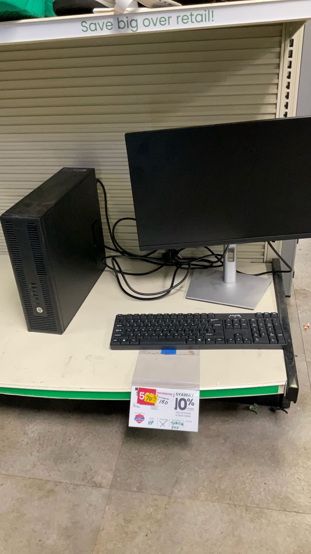 Hp Desktop And Monitor