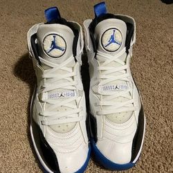 Jordan Jump Man Two Trey Concord Royal Basketball Shoe Size:11.5