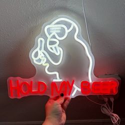 “Hold My Beer” Neon Led Sign