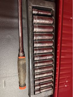Snap on 1/2 sockets