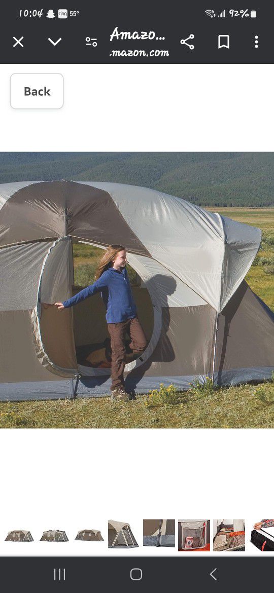 Coleman D Door 6 Person Camping Tent
