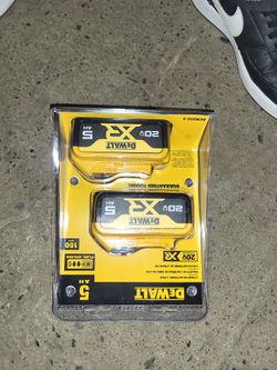 Dewalt 5 Ah 2 Pack 20v
