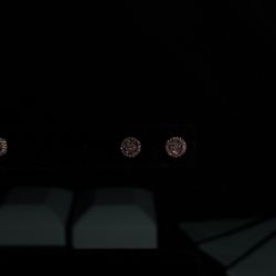 VVS1 Moissanite Squared Earrings