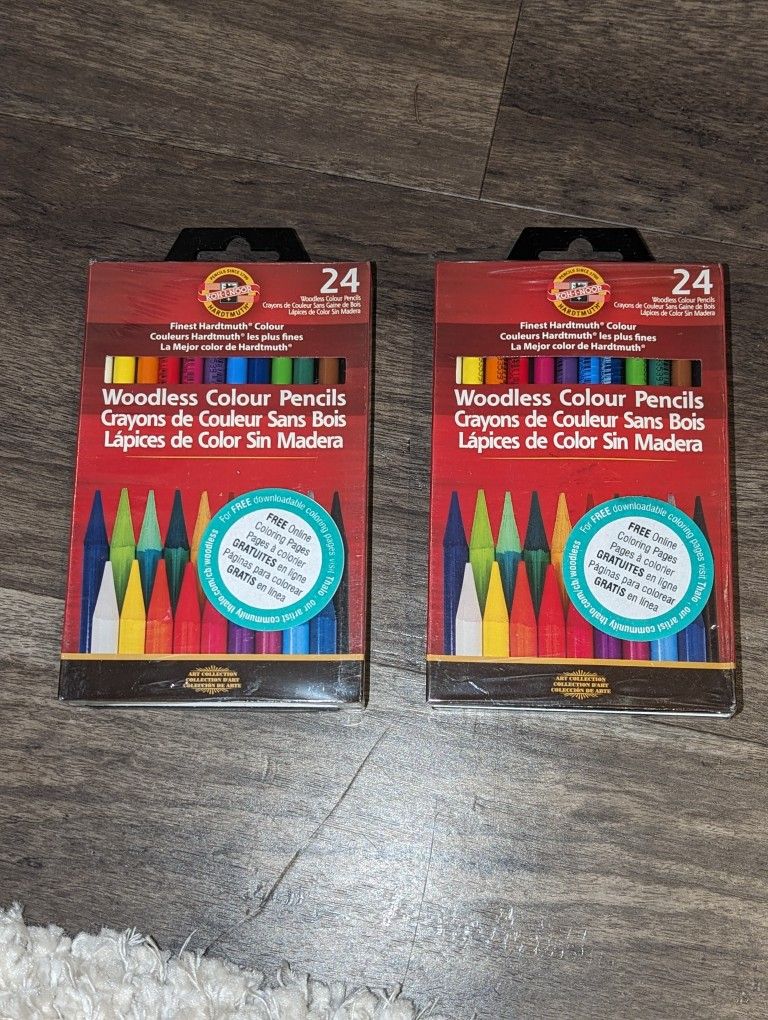 KOH-I-NOOR COLORED PENCILS SET NIB ART SUPPLIES