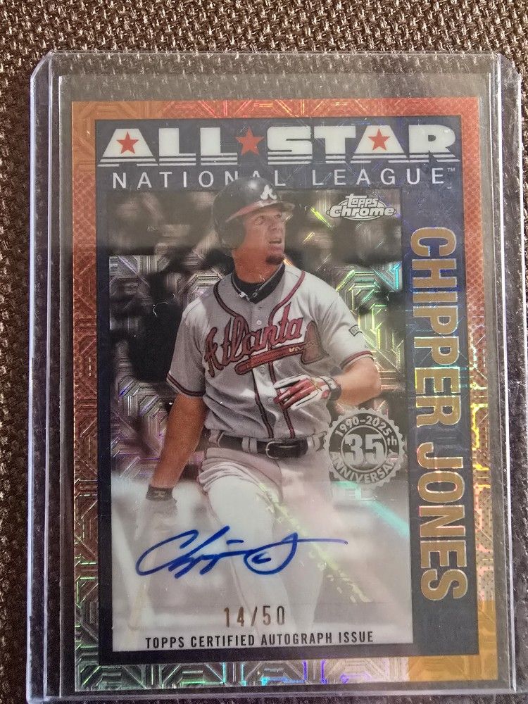 Chipper Jones Auto