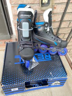 Alkali Revel 4 Senior Adult Inline Roller Hockey Skates Size 8 New