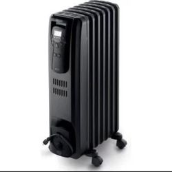 Like New! DeLonghi EW7507EB Safeheat 1500W Portable Digital Oil-Filled Radiator