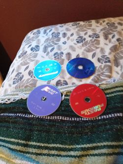 3 dvds movies and 1 music cd for sale