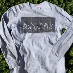 Supreme x Blaze Grey long sleeve