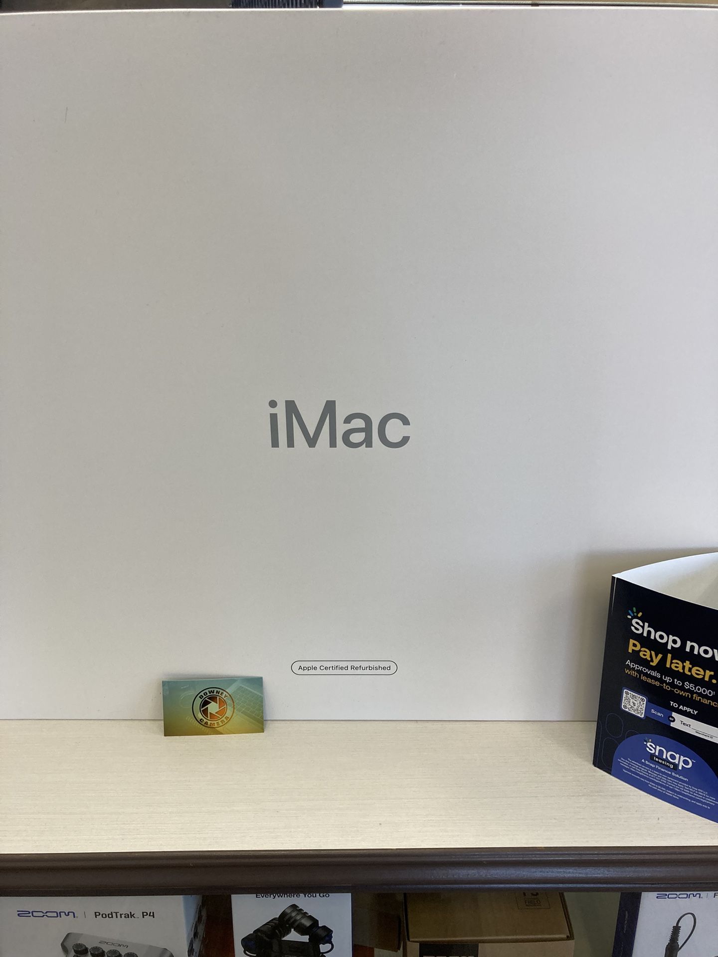 24”iMac M1 8gb Ram 512 SSD 8C CPU / 8C GPU only At Downey Camera 