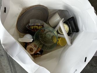 Bag of Hamster Care Items