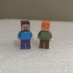 Lego Minecraft Alex And Steve
