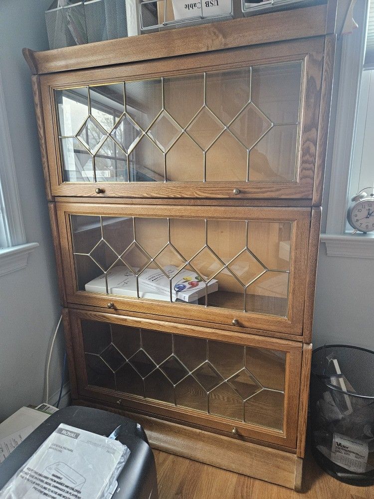 Barrister Bookcases Set Of Three