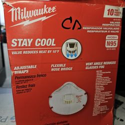 Milwaukee
Was $21.97
N95 Professional
Multi-Purpose Valved
Respirator (10-Pack)
