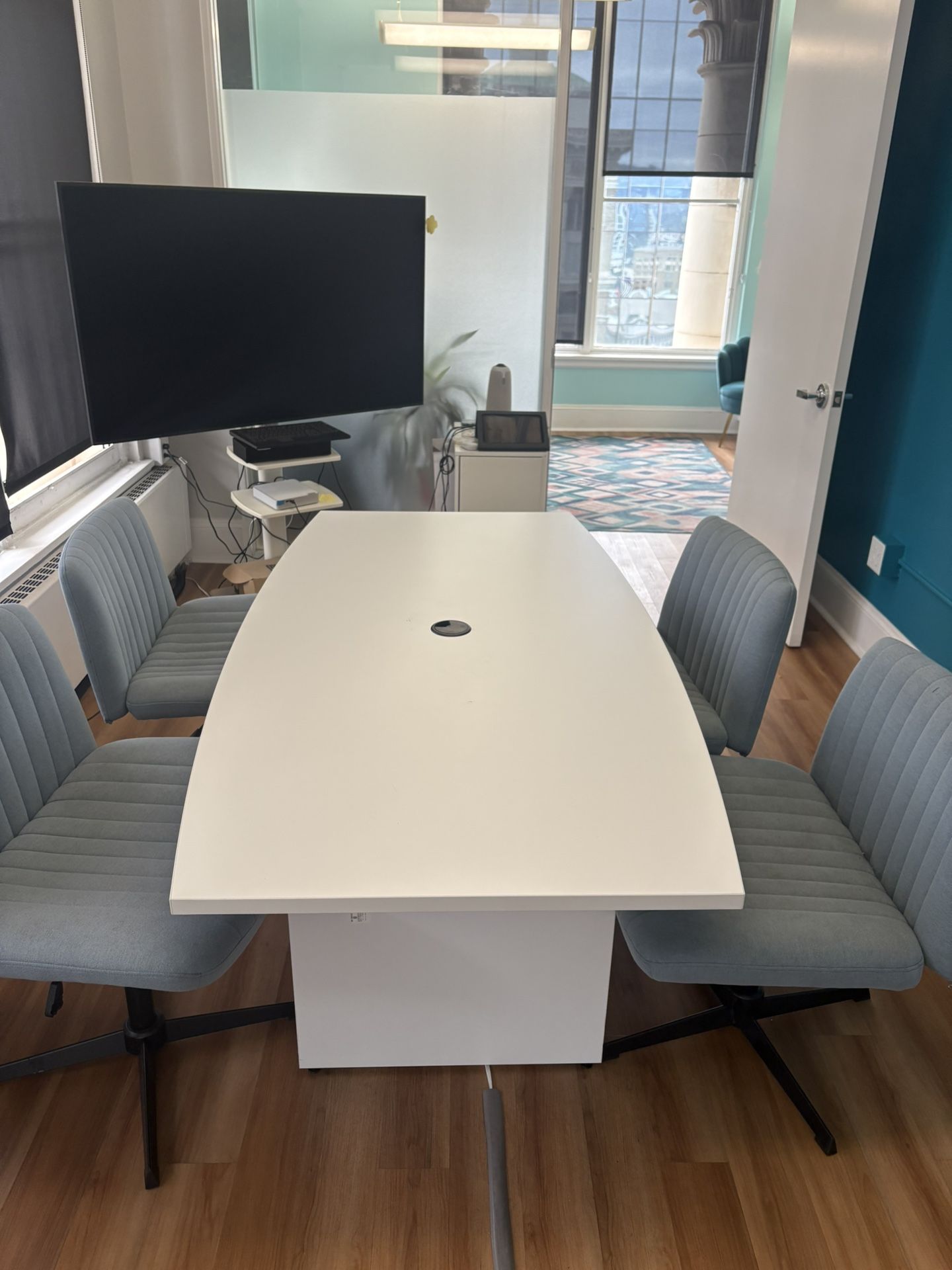 Small Conference Table with Chairs