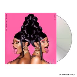 Cardi B Megan Thee Stallion WAP Signed CD 💿 Limited Edition
