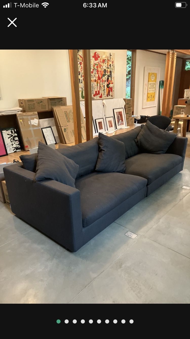 Flexform Groundpiece sofa Nice And Very Comfortable
